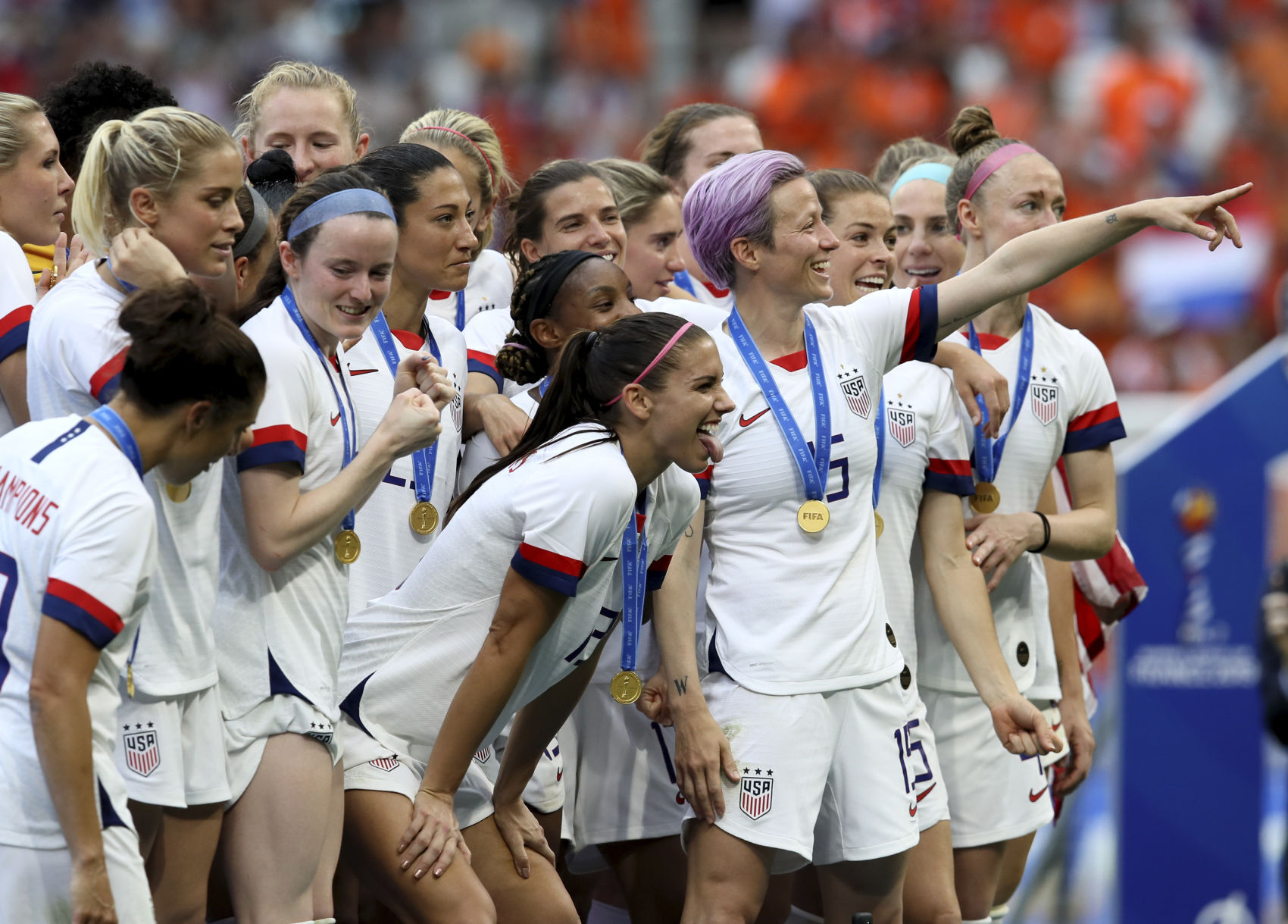 APTOPIX France US Netherlands WWCup Soccer